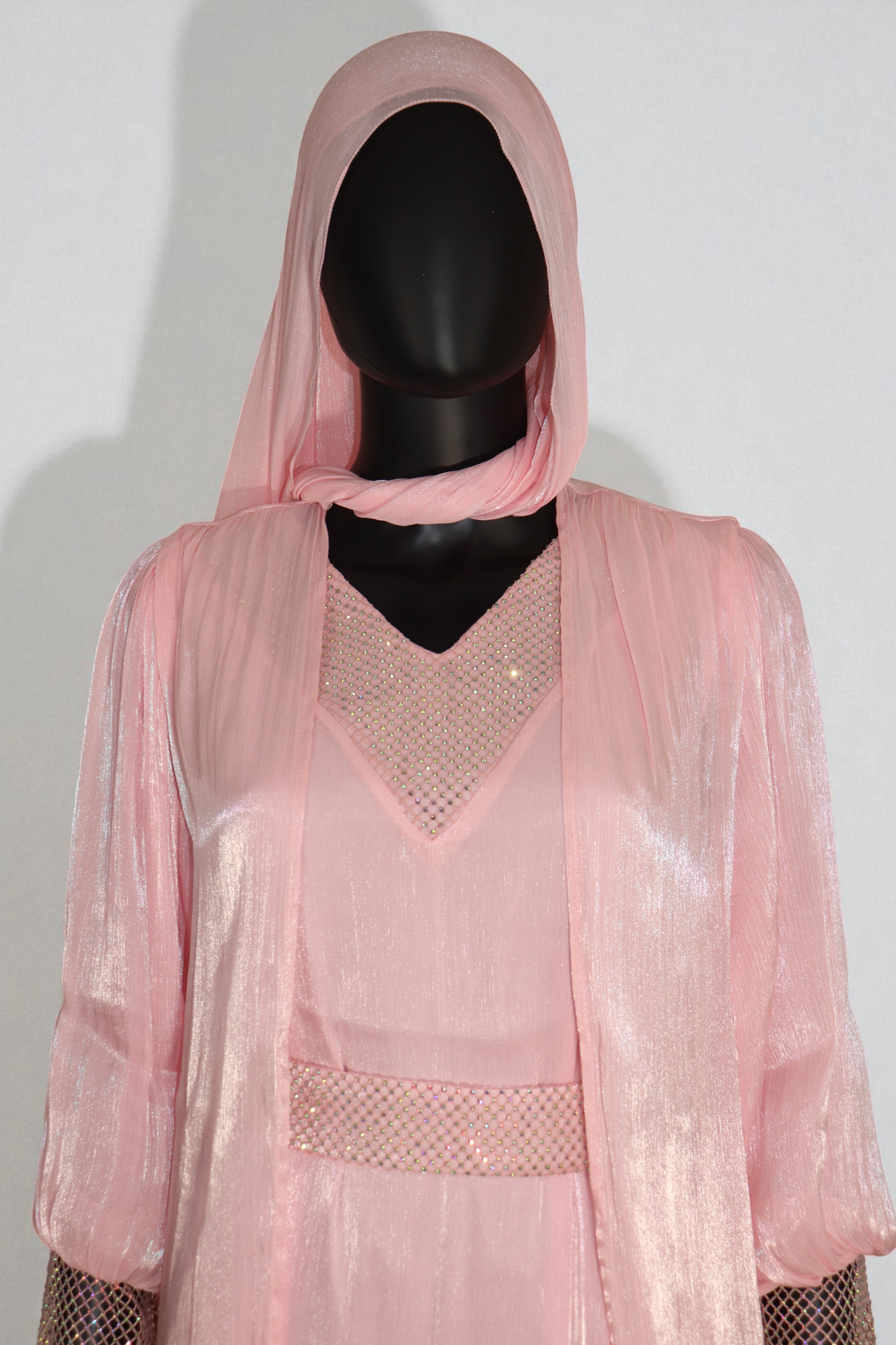 Shimmer Abaya set