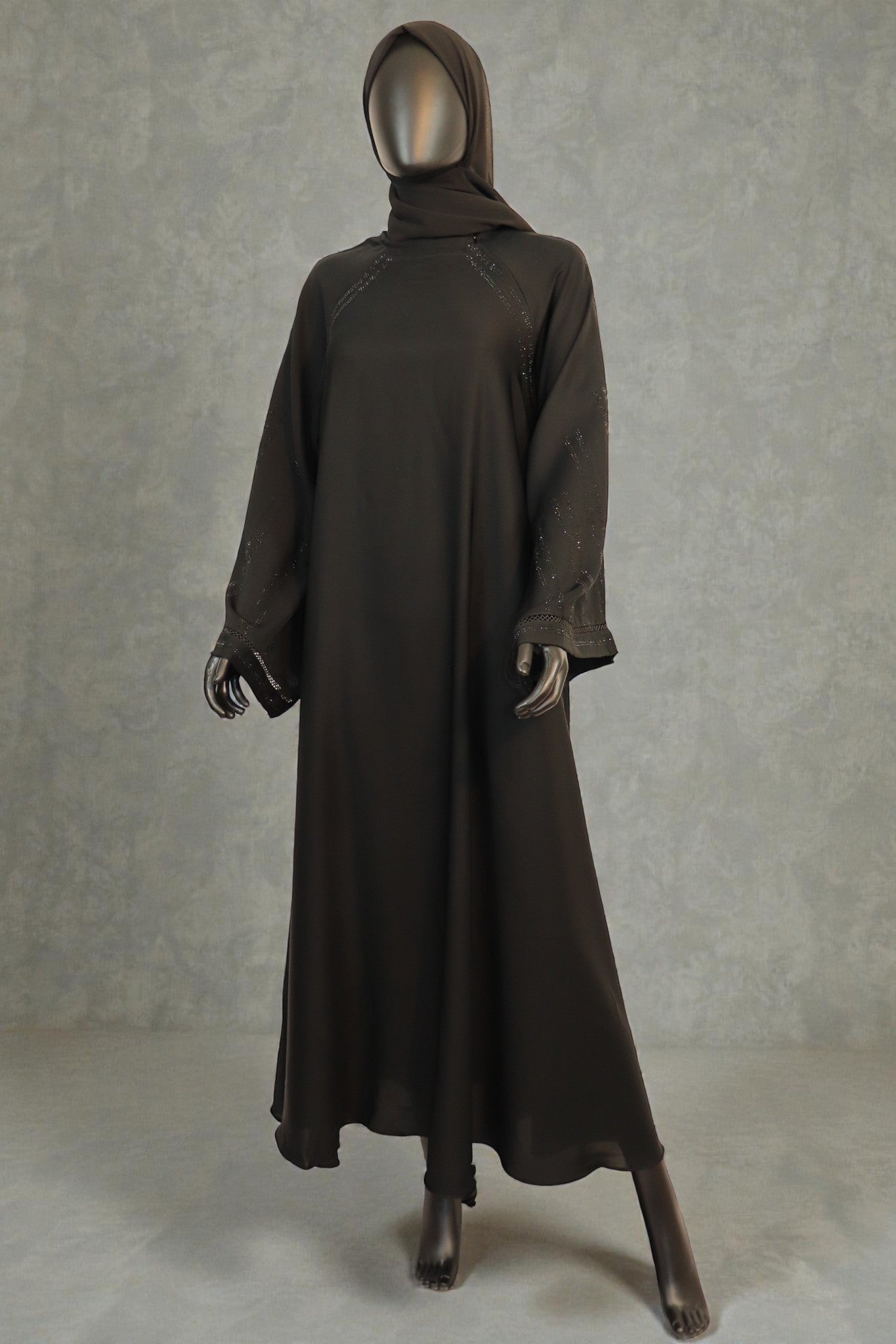 Open Sleeve Umbrella Abaya