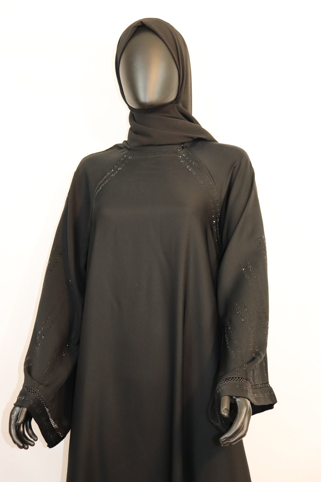 Open Sleeve Umbrella Abaya