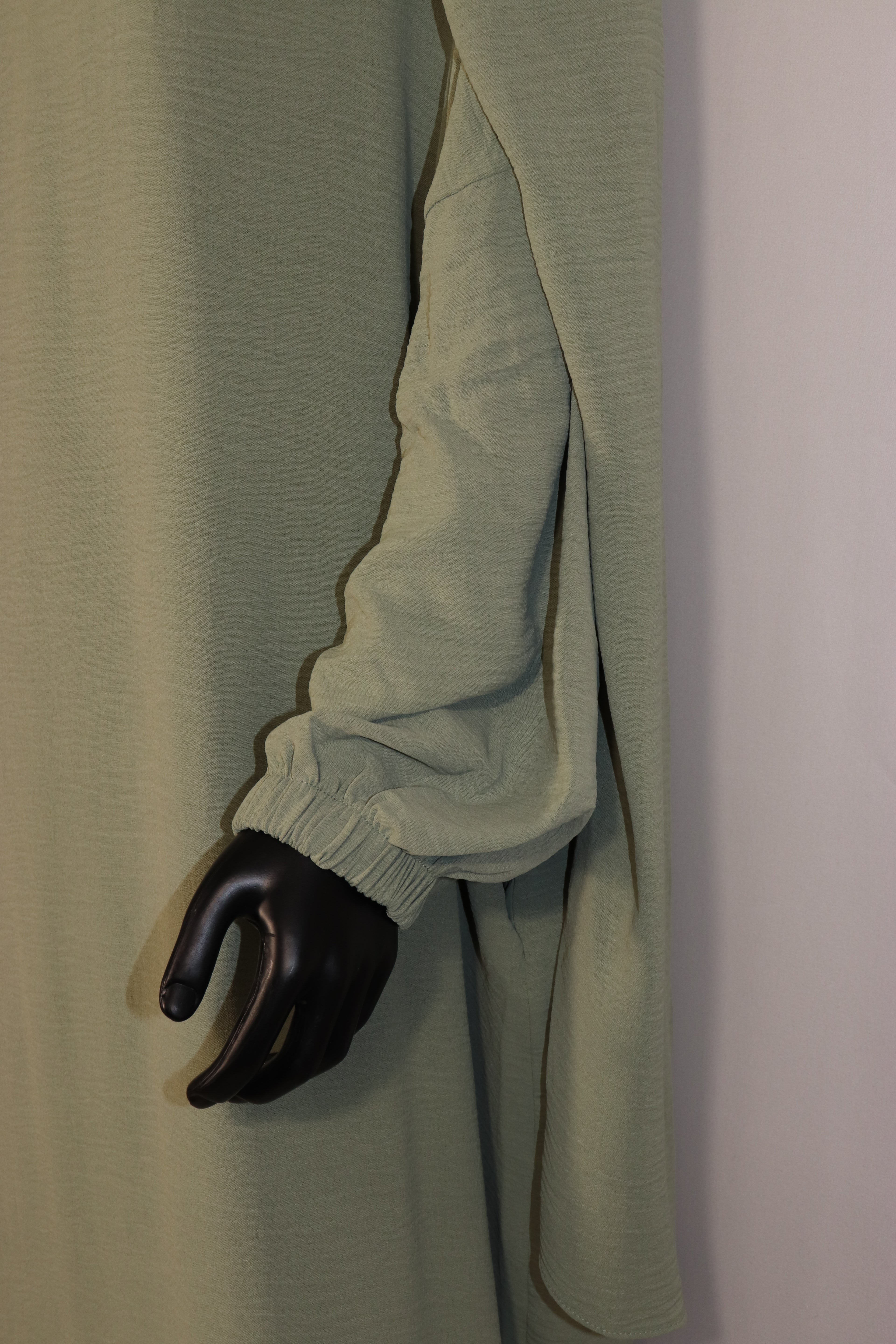 Sage Crinkle-Textured