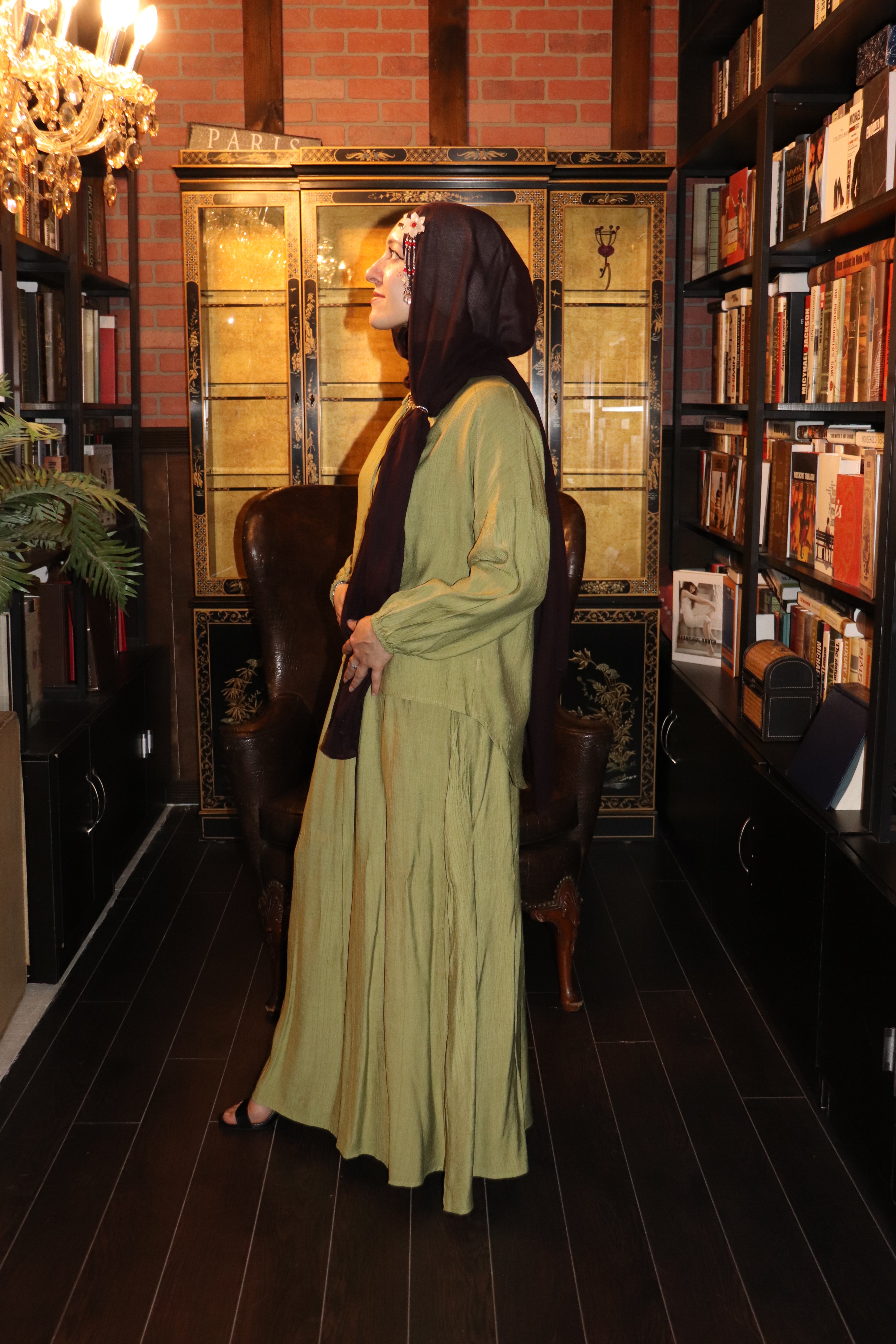 Shirt & Maxi Skirt Set
