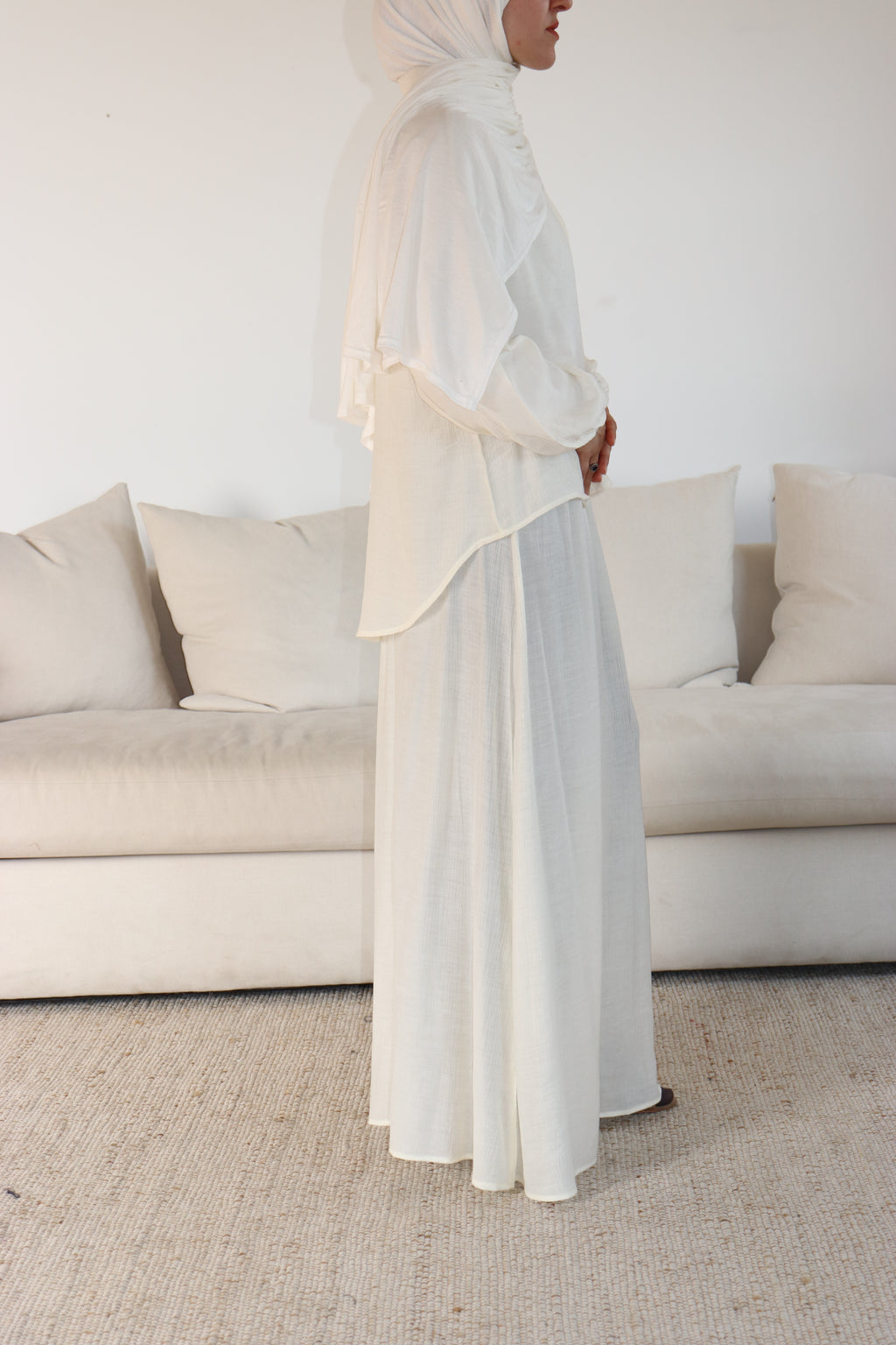 Shirt & Maxi Skirt Set