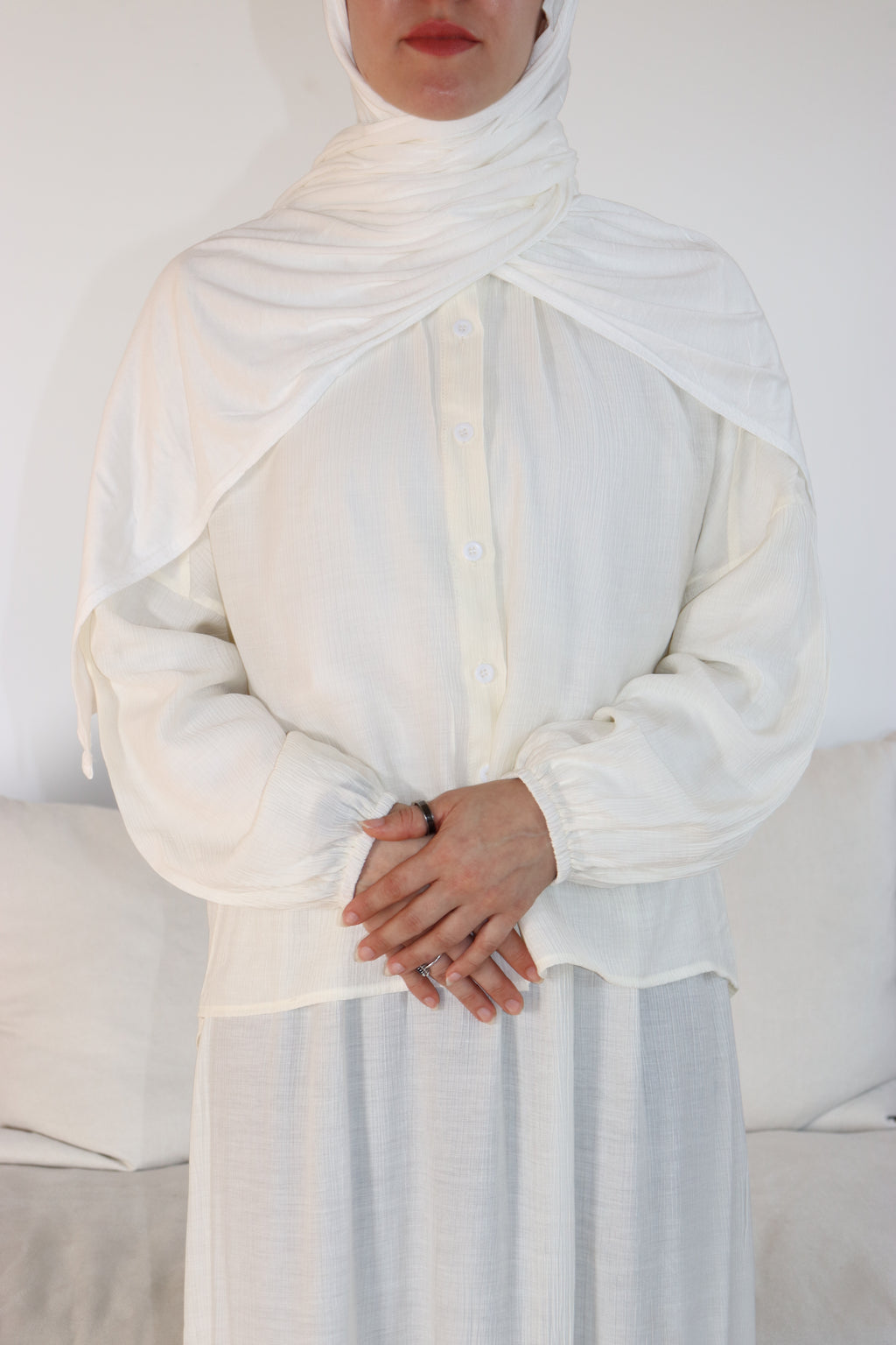 Shirt & Maxi Skirt Set