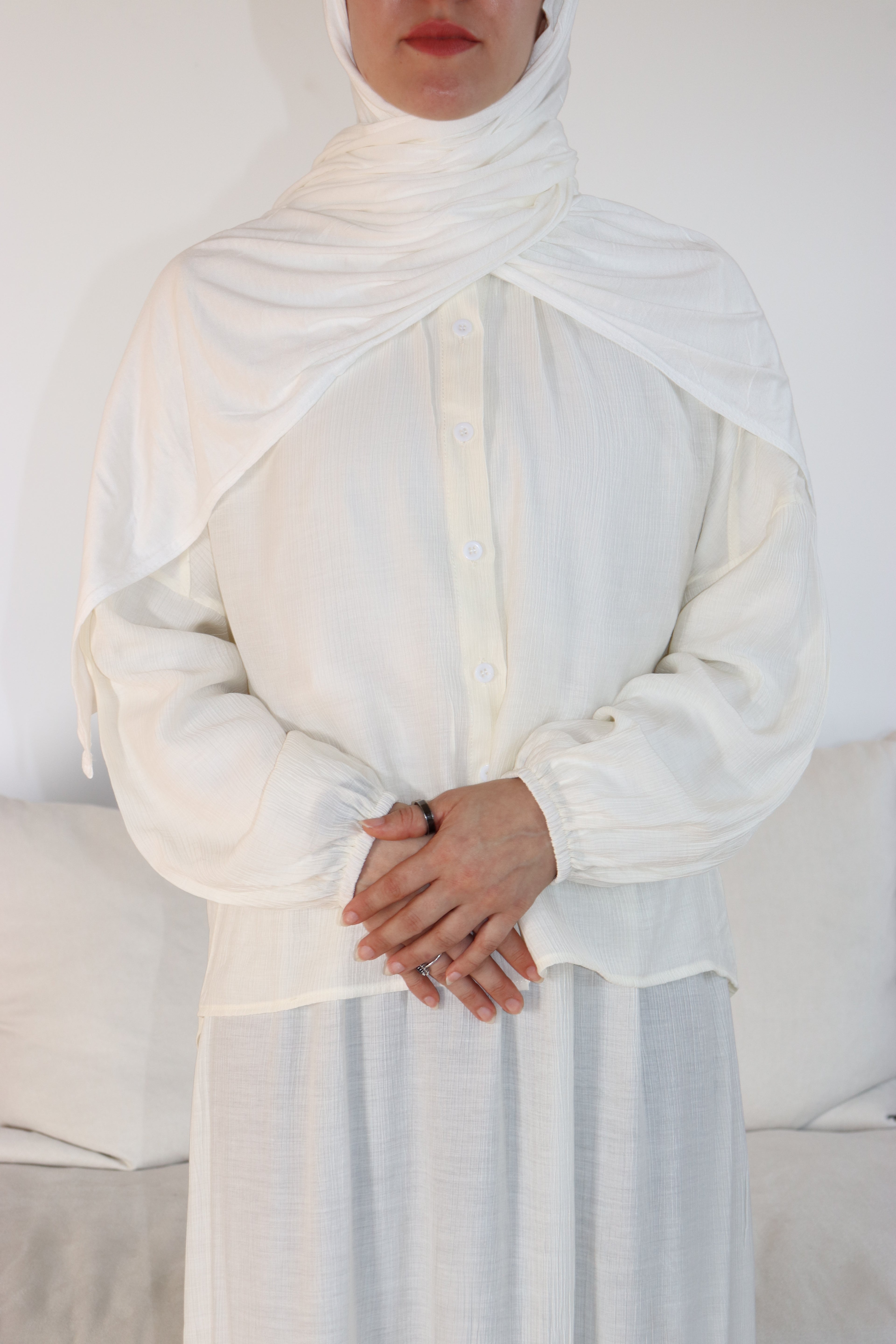 Shirt & Maxi Skirt Set