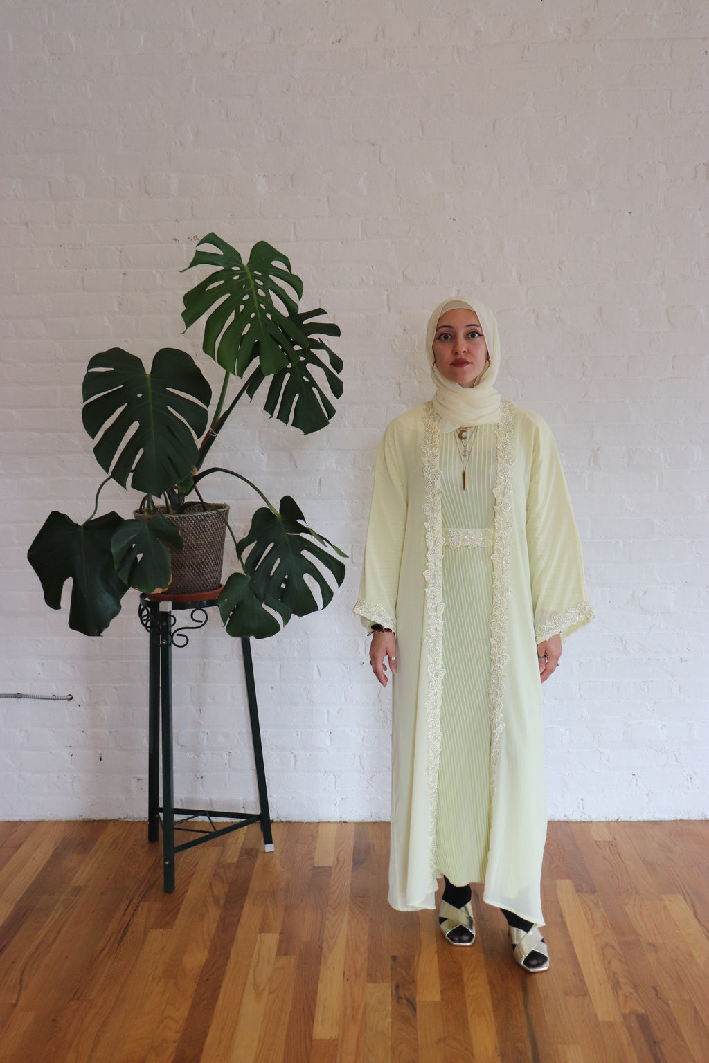 Floral Abaya