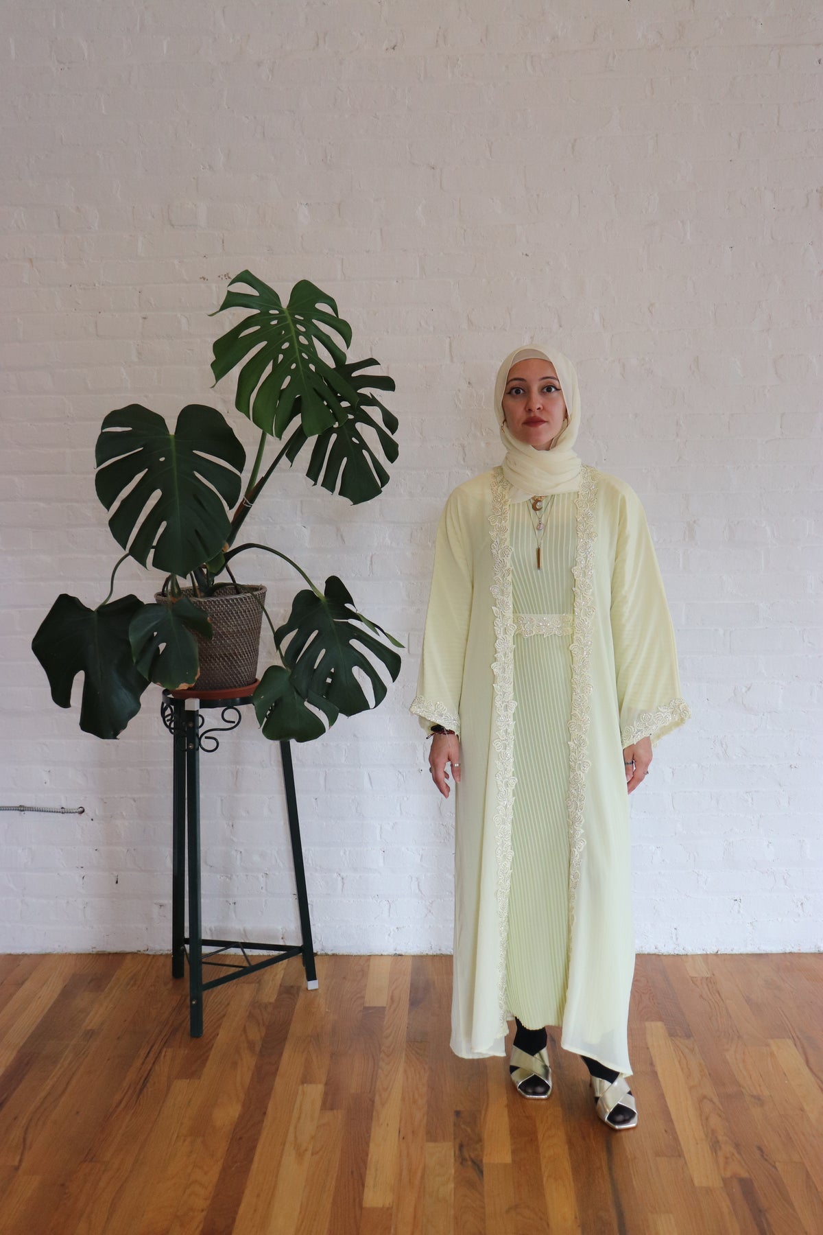 Floral Abaya