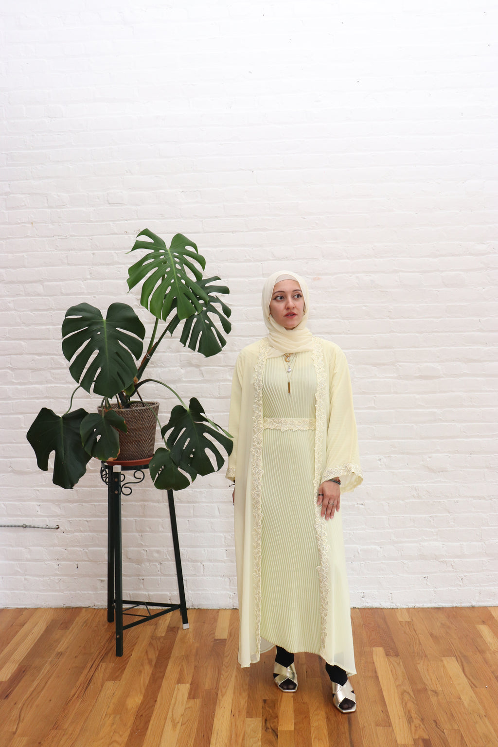Floral Abaya
