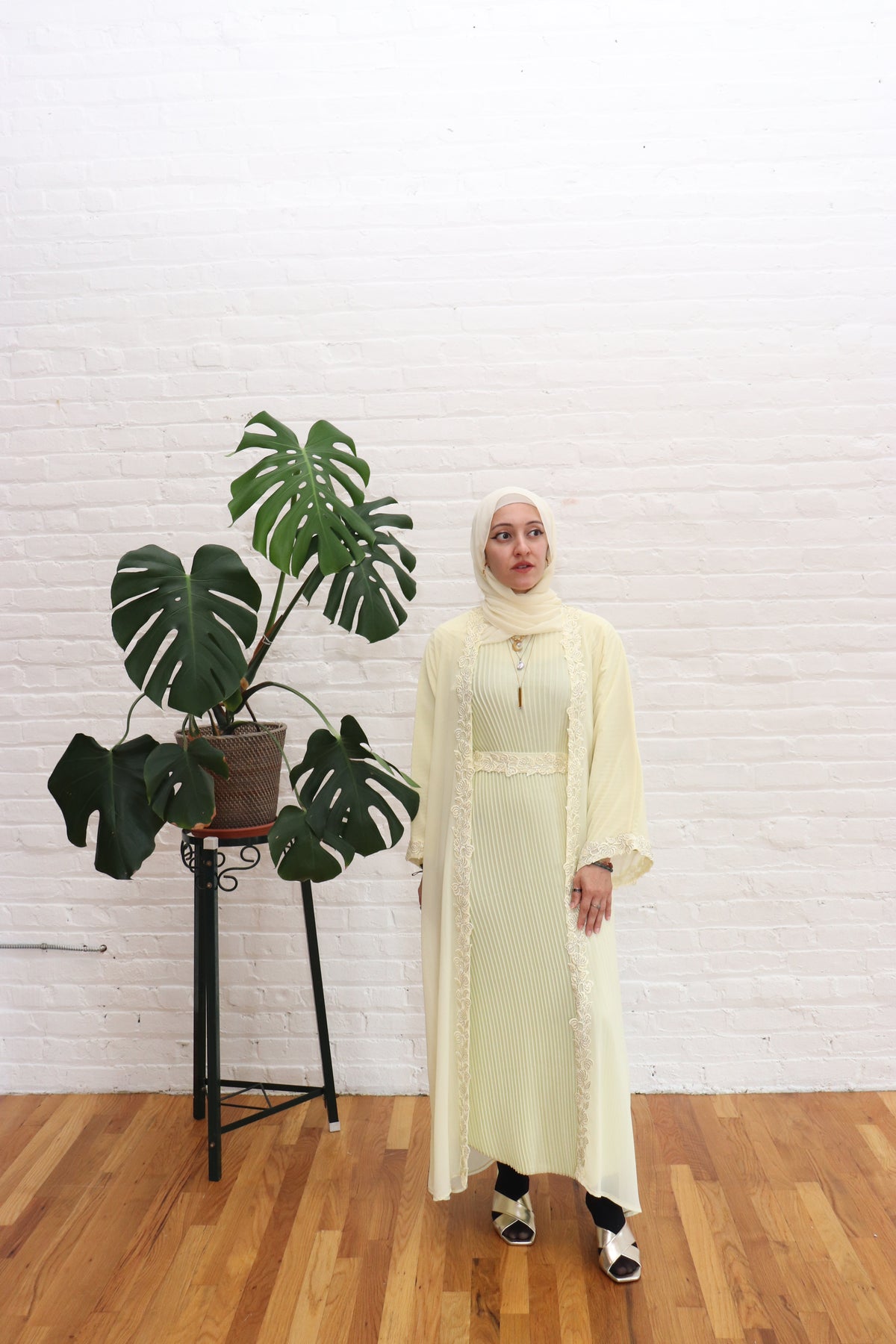 Floral Abaya