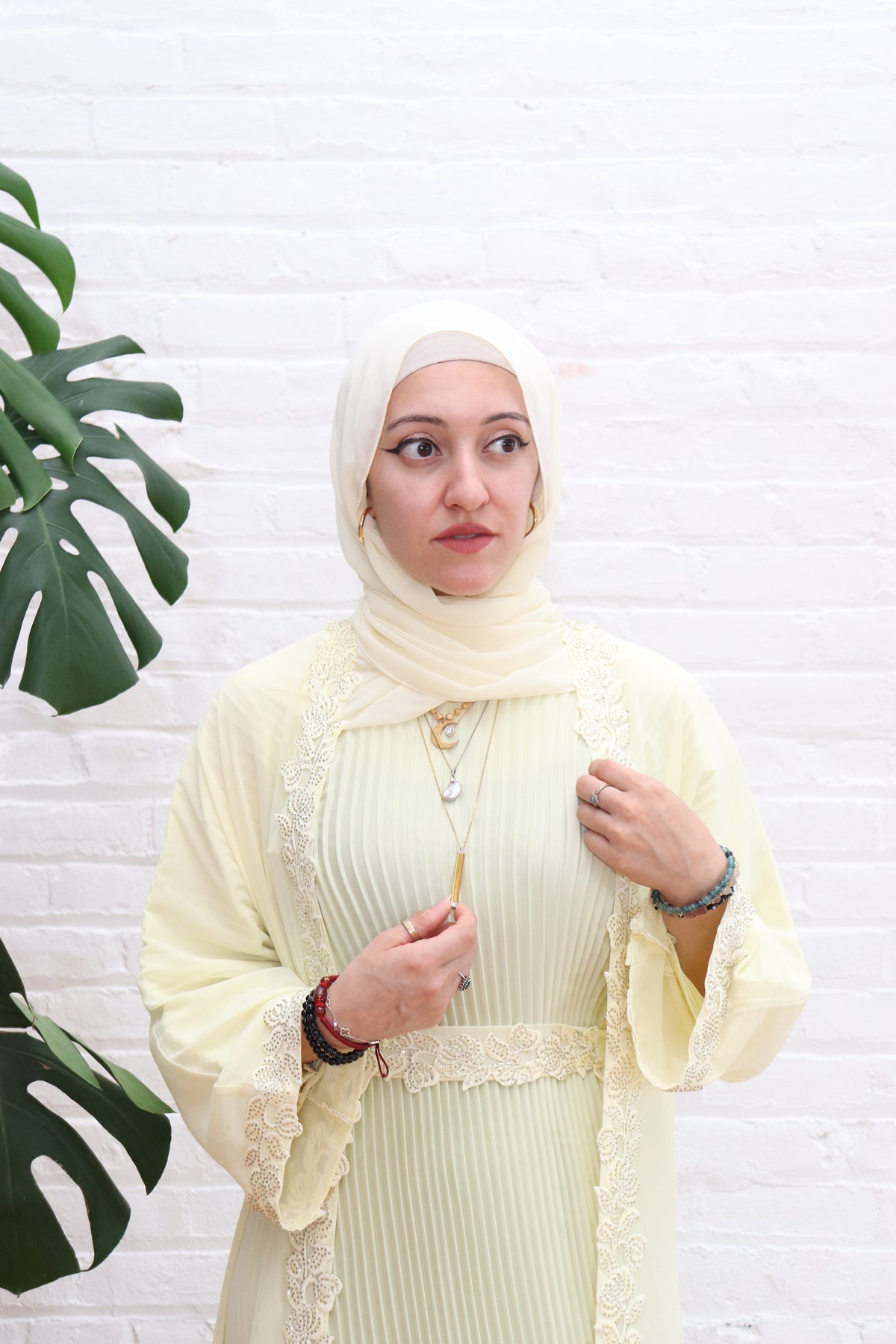 Floral Abaya
