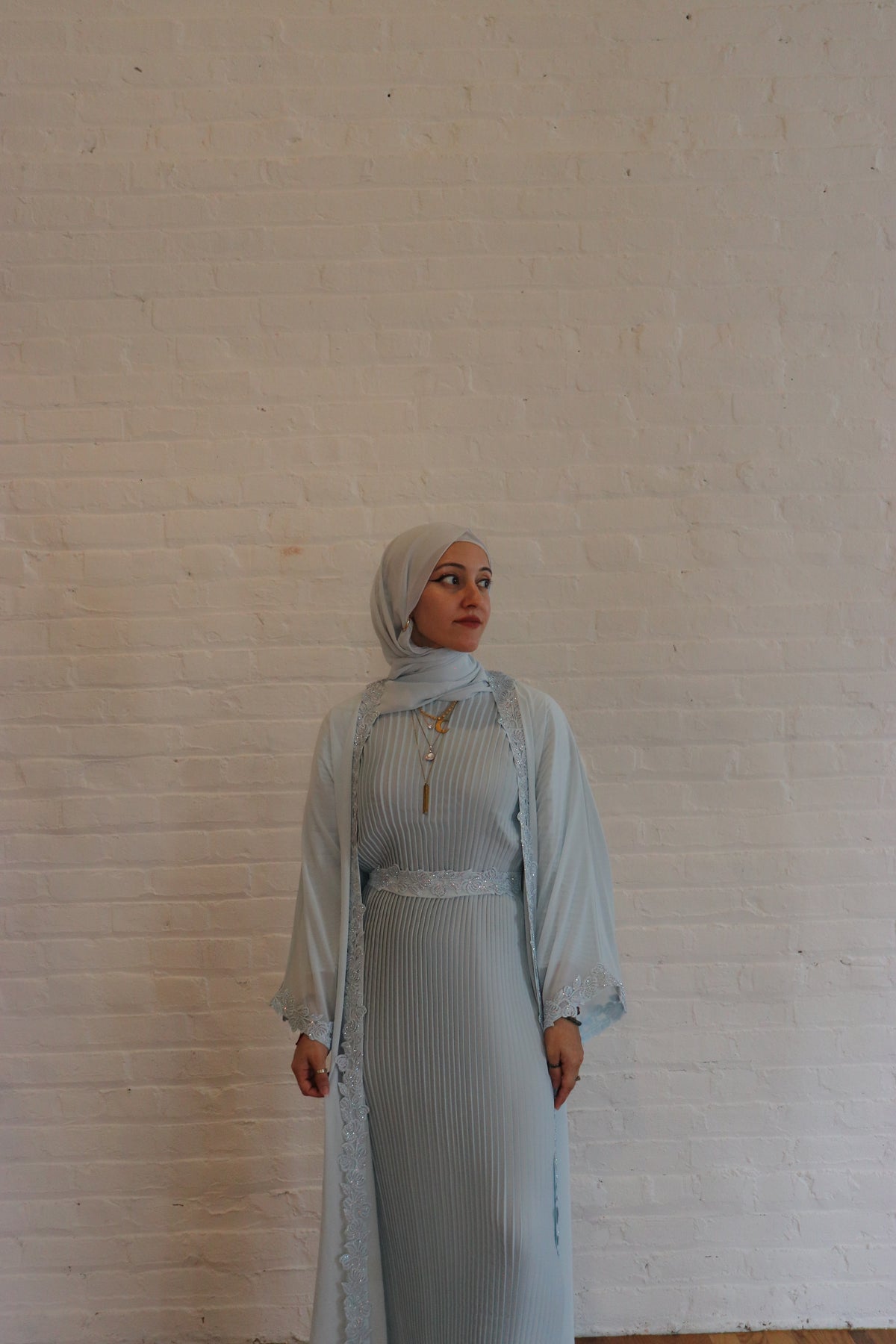 Floral Abaya