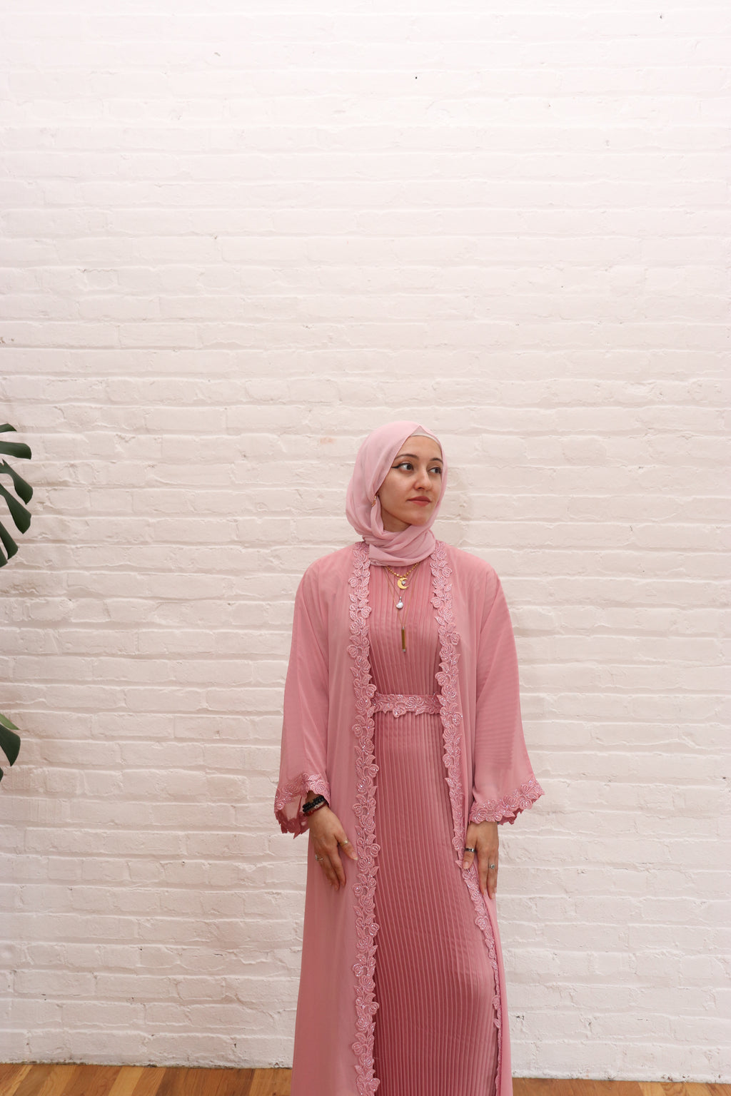 Floral Abaya