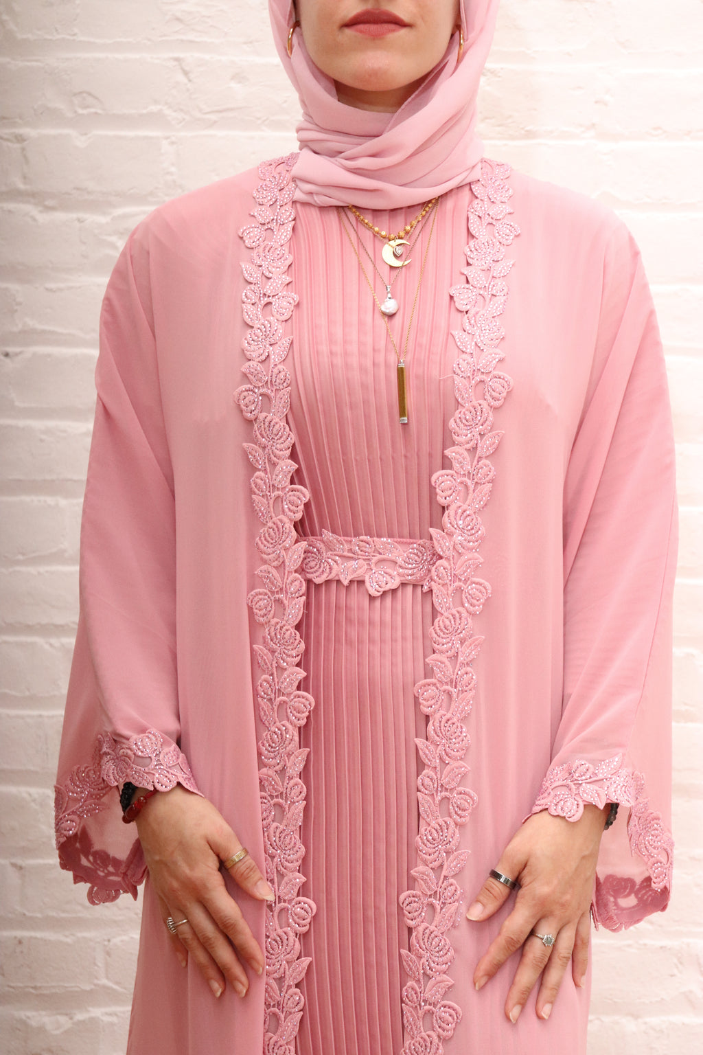 Floral Abaya