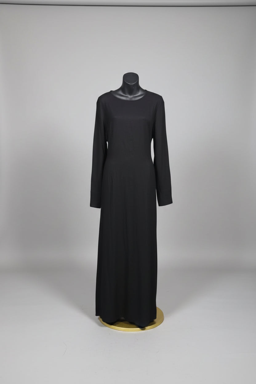 Serene Muse Linen-Cotton Maxi Dress